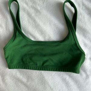 TNA scoop neck sports bra